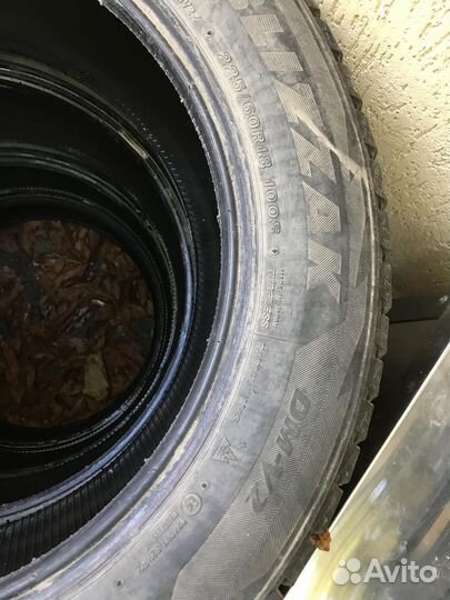 Bridgestone Blizzak DM-V2 225/60 R18 100S