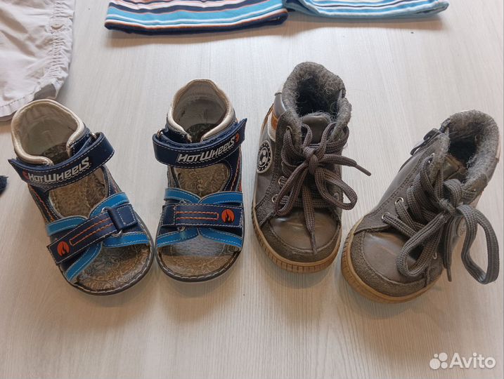 Вещи на мальчика на годик пакетом. 80р