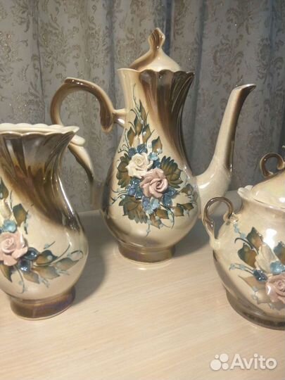 Сервиз кофейный керамический