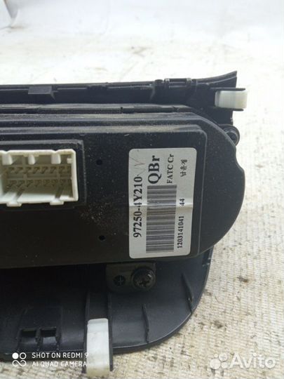 Блок управления климат-контролем Kia Rio 3