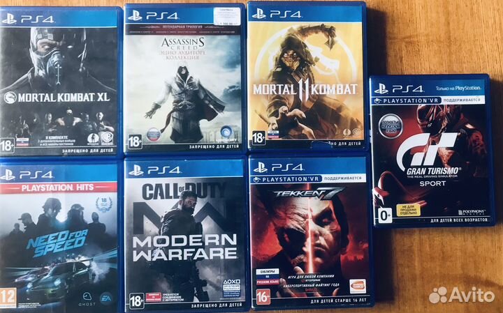 Игры для Sony playstation 4 доставка