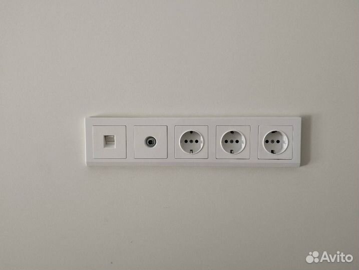 Услуги электрика. Электромонтаж. Ремонт розеток