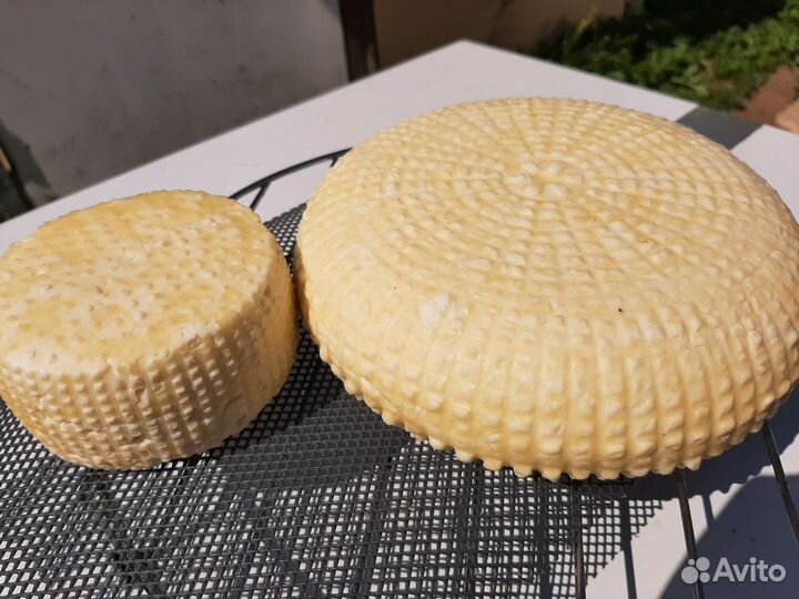 Творог, масло, молоко домашнее. Сыр крафтовый