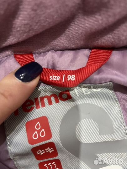 Зимний комбинезон для девочки 98