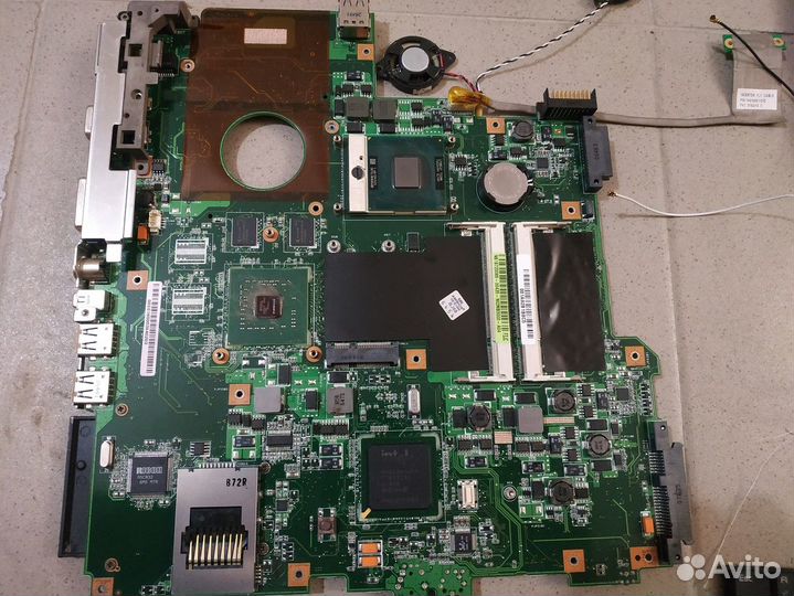 Ноутбук Asus F3J на запчасти