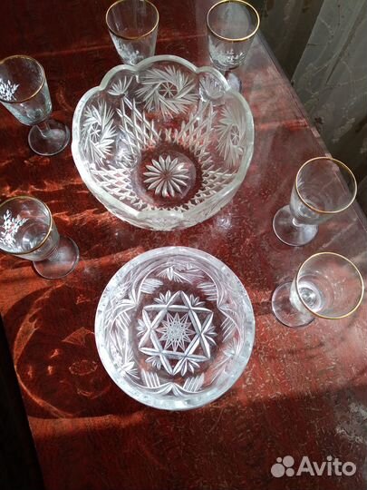 Ваза хрустальная СССР