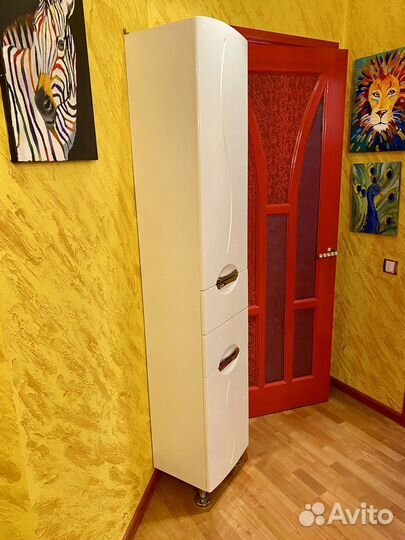 Шкаф пенал для ванной бу