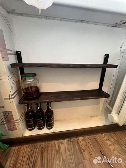 Полки в стиле лофт на заказ