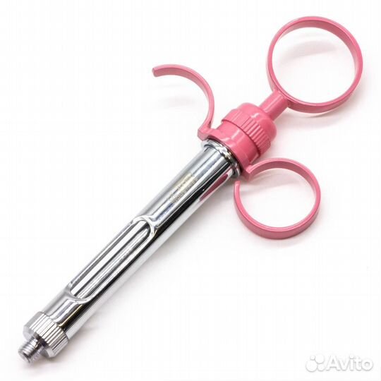 Шприц карпульный с ручкой (металл) и аспирацией