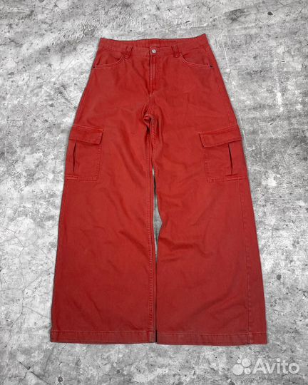 Широкие джинсы трубы type jnco ecko pelle pole usa