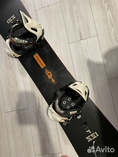 Сноуборд комплект Rossignol 155 + крепления