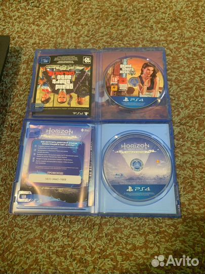 Sony playstation 4 slim 1tb с играми