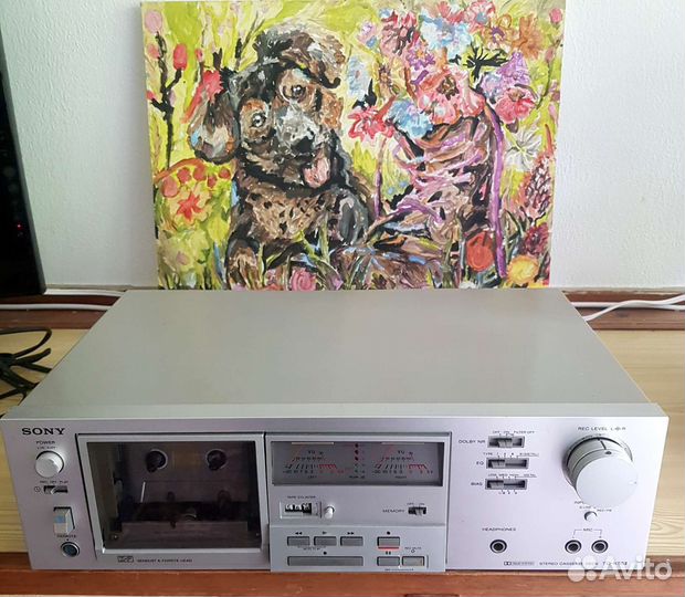 Кассетная дека sony