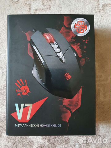 Игровая мышь A4Tech Bloody V7 Black Новая