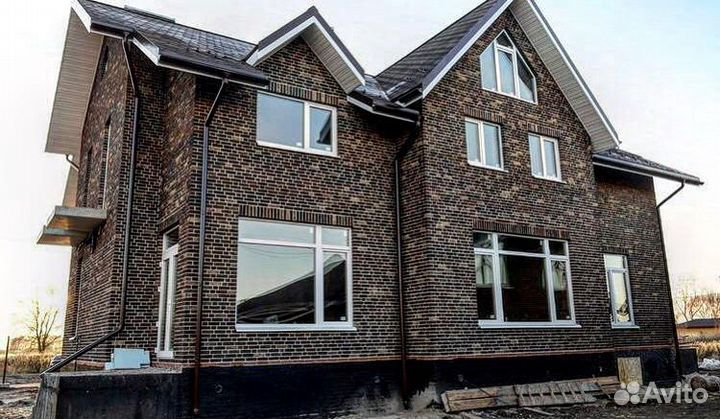 Кирпич Черный (Ретро-оникс) Ручная-Формовка WDF