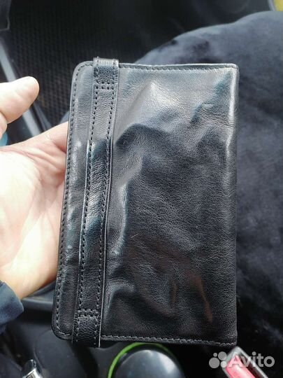 Мужской кожаный клатч