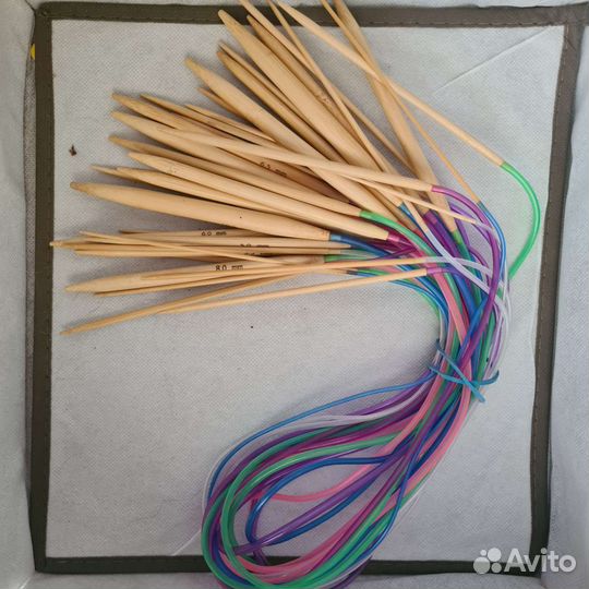 Спицы для вязания круговые набор 10-2