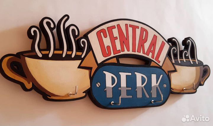 Ключница настенная из дерева