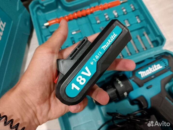 Дрель-Шуруповерт makita 18v новый, гарантия