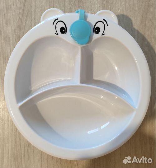 Тарелки для кормления на присоске с подогревом