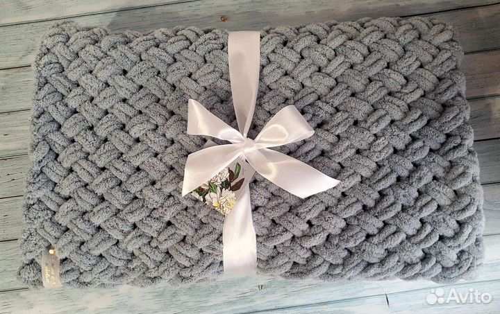 Плюшевый детский плед-одеяло