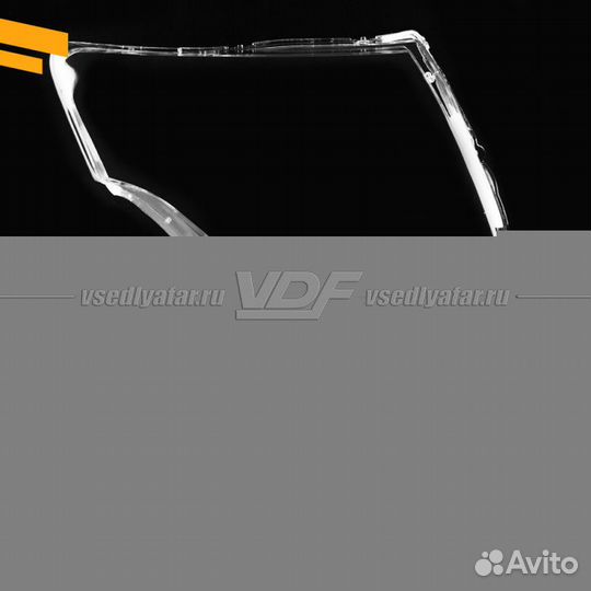 Стекло для фары Mitsubishi Pajero IV (2006-2020) П