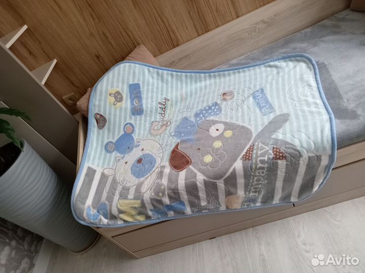 Плюшевый детский плед 123 х 97 см