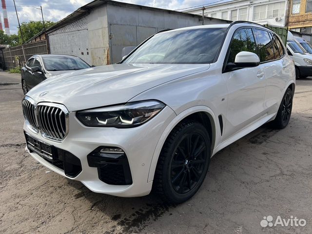 BMW X5 3.0 AT, 2019, битый, 58 000 км с пробегом, цена 4875000 руб.