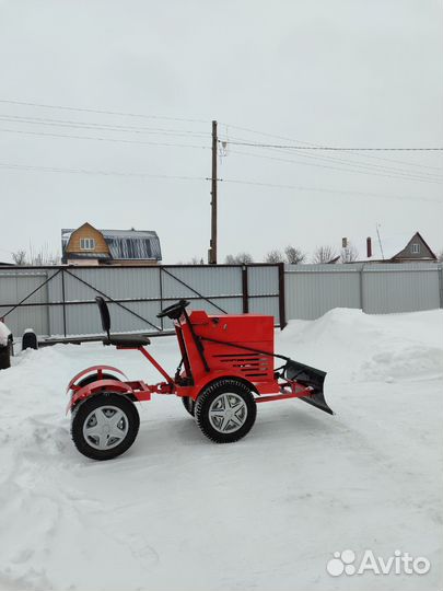 Минитрактор самоделка