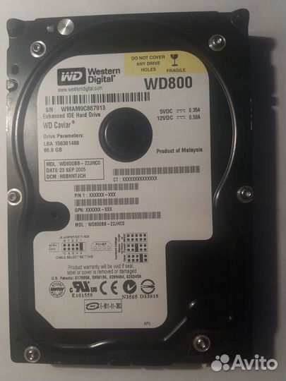 Western Digital 80 gb