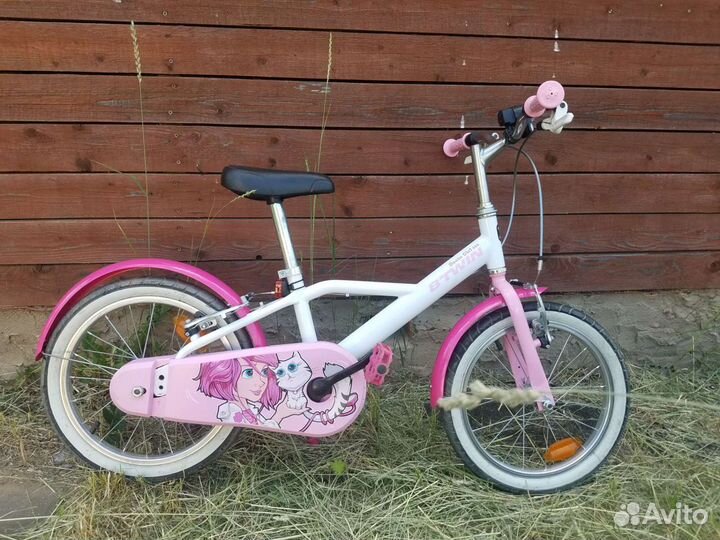 Велосипед для девочки 4-6 лет