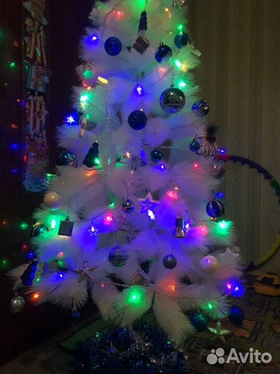 Елка+игрушки+гирлянда+звезда