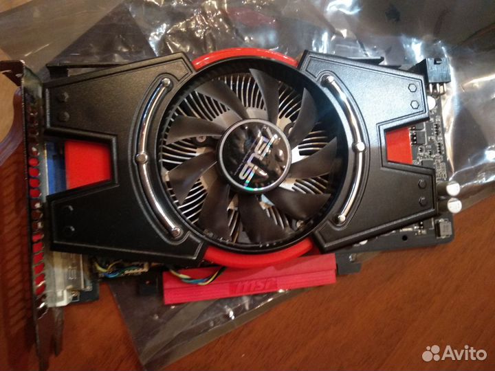 Видеокарта asus nvidia GeForce GTX 550Ti 1гб gddr5