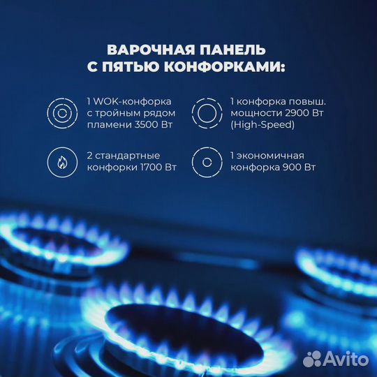 Варочная панель газовая DeLonghi germana 7GW NB