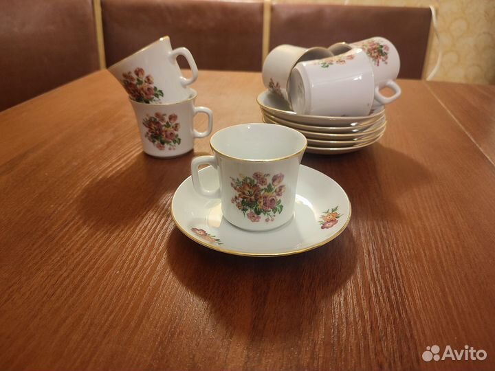 Сервиз кофейный Чехословакия