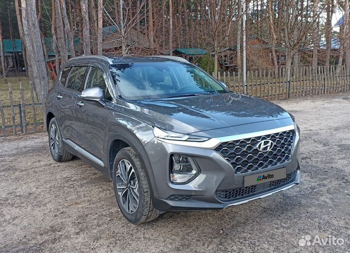 Hyundai Santa Fe 2.2 AT, 2019, 37 611 км