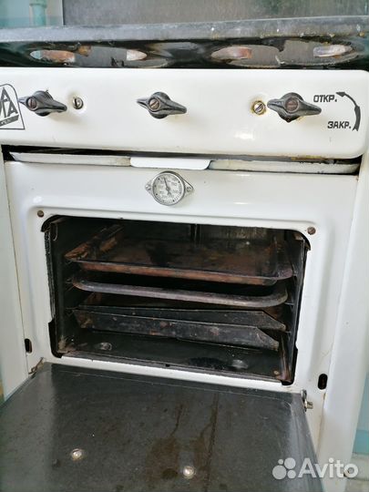 Газовая плита СССР двухконфорочная