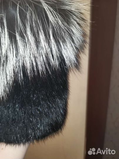 Шапка меховая из песца новая