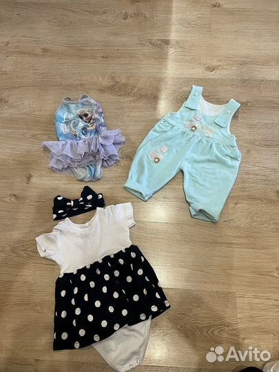 Вещи пакетом на девочку