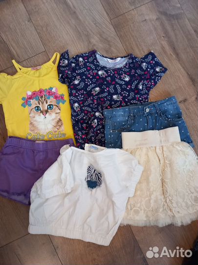 Вещи на девочку от 104 до 122