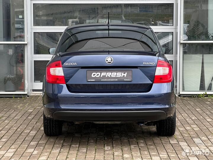 Skoda Rapid 1.6 AT, 2016, 93 812 км