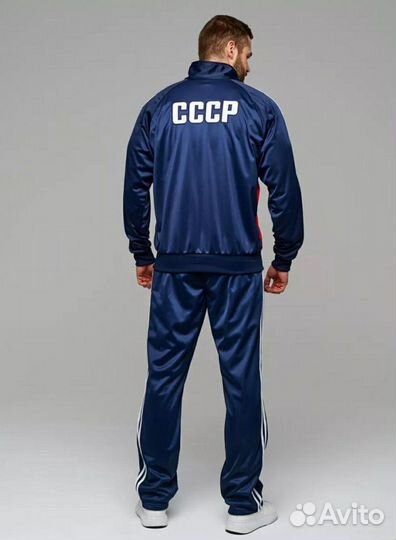 Спортивный костюм Adidas СССР артикул 189 красный