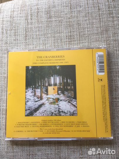 Cd: The cranberries:To the faithful departed