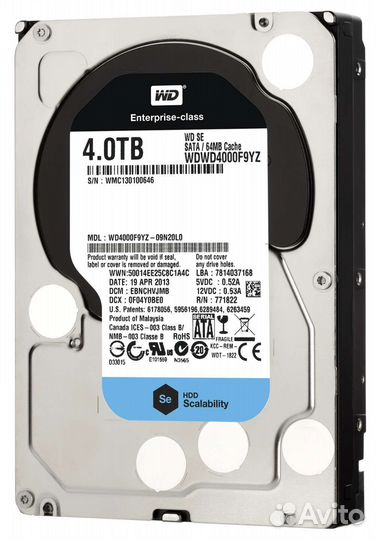 Жесткий диск 4tb