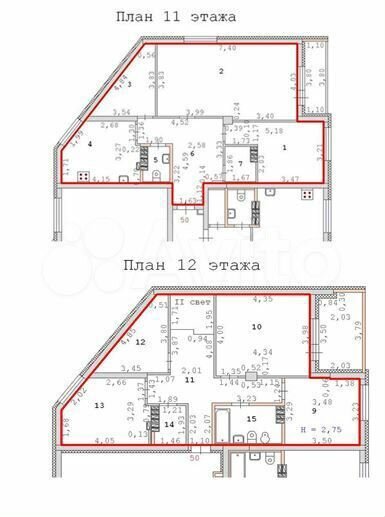 5-к. квартира, 151,3 м², 11/12 эт.