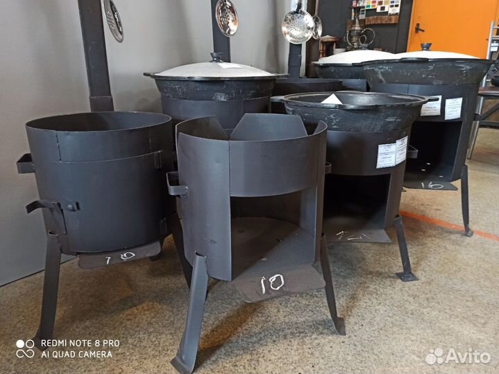 Печь под казан на 6 литров (серия 01)