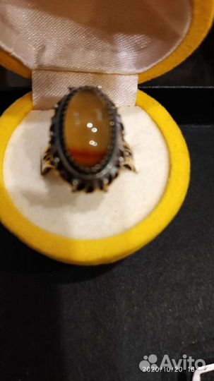 Кольцо серебро СССР