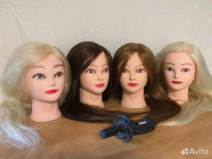 Учебная голова, болванка, манекен, парикмахерская