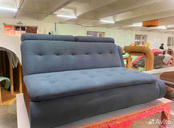 Угловой диван Валенсия антивандальный велюр