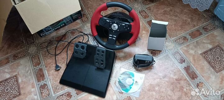 Logitech Formula Force EX. Не разу не использовали
